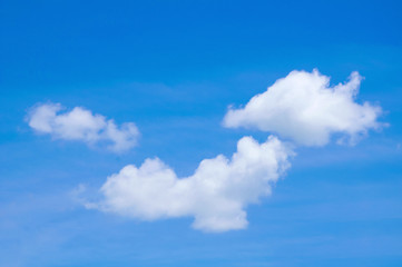 Blue sky and clouds