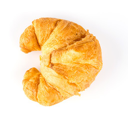 croissant isolated white background