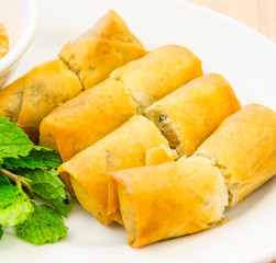 Fried spring rolls