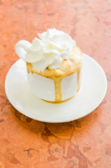 Coffee whipping cream