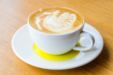 Latte coffee