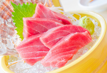 Tuna sashimi