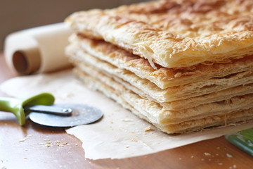 Puff Pastry in the Making
