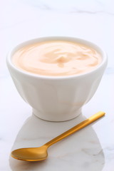 plain french style yogurt