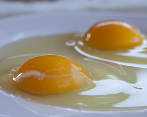 Two eggs