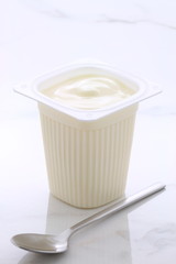 plain french style yogurt