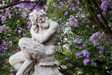 sculpture in Lazienki Park, Warsaw