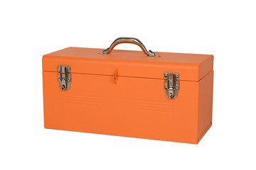 orange tool box