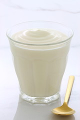 plain french style yogurt