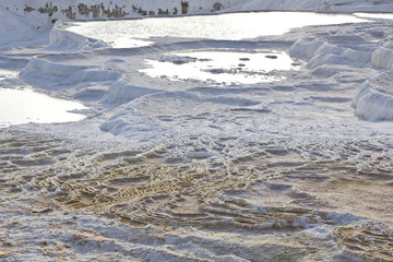 Obraz premium Pamukkale sunset
