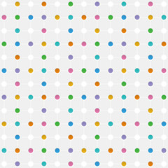Vector Background #Colorful Polka Dots