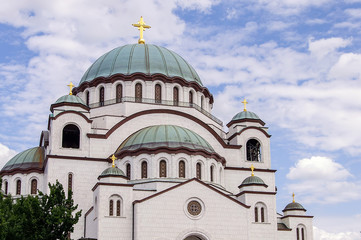 St. Sava temple in Belgrade