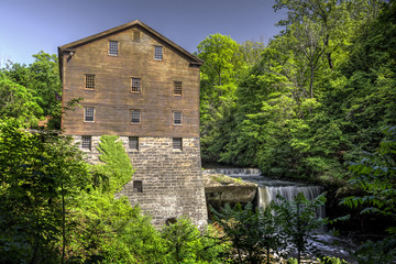 Fototapeta na wymiar Lanterman's Mill