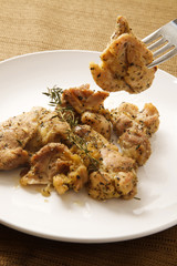 若鶏の香草や焼き