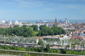 calais vu du ciel