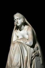 Inconsolabile sculpture, Camposanto, Pisa, Italy