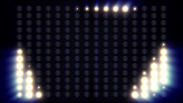 Realistic Floodlights Animations