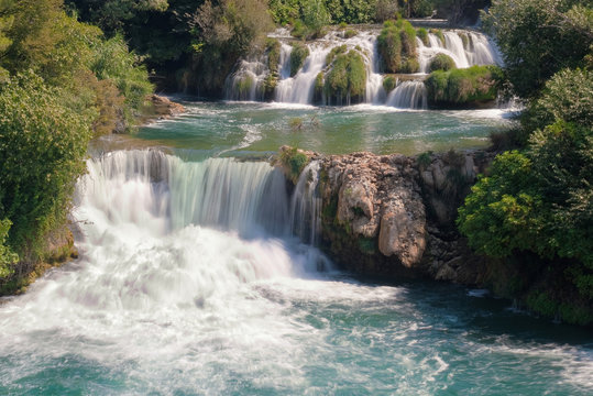 Krka waterfalls, Dalmatia, Croatia