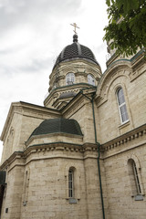 Fototapeta na wymiar Archangel Michael Cathedral, side view