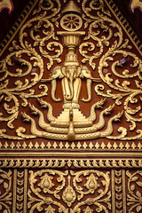 Fototapeta na wymiar Buddhist Temple Decor
