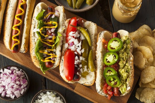 Gourmet Grilled All Beef Hots Dogs