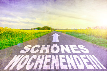 schönes wochenende