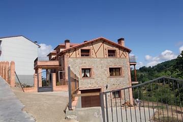 Casa de La Garganta de Baños, Valle del Ambrioz, Cáceres, España