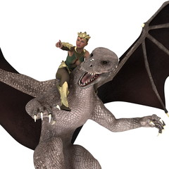 美女とドラゴン