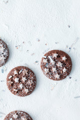 chocolate christmas cookies