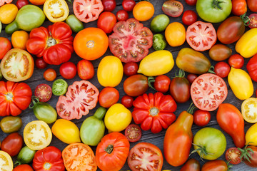 colorful tomatoes