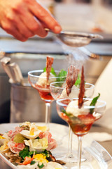 tasty appetizer