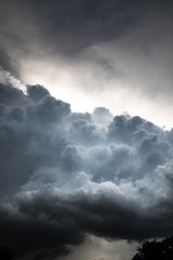 Obraz premium Мрачные небеса