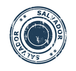 City of Salvador stamp