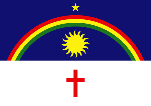 State flag of Pernambuco in Brazil
