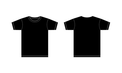 黒いTシャツ