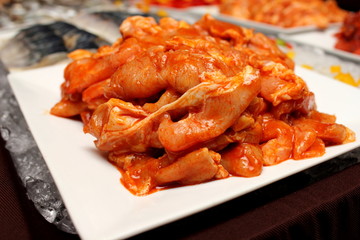 marinated chicken