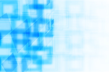 blue square abstract  background