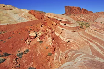 Türaufkleber Red Rock Landschaft, Südwesten der USA © nyker