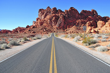 Fototapeta na wymiar Red Rock Landscape, Southwest USA