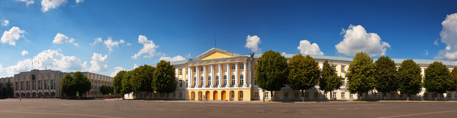 Panoramic view of Yaroslavl -  central square