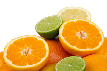 Fototapeta na wymiar Colorful Citrus Fruits