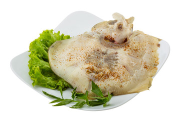 Grilled ray fish © Andrei Starostin