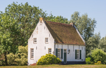 Fototapeta na wymiar Historic house in the Netherlands
