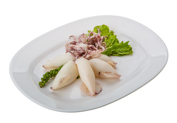 Boiled squid