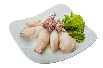 Boiled squid