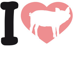 I Love BBQ Schwein Grillen