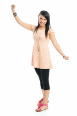 Erfolgreiches Mädchen