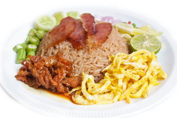 Fried rice with Shrimp paste.