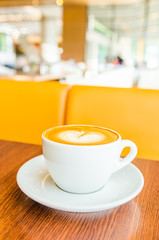 Latte coffee