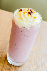 Blueberry smoothie